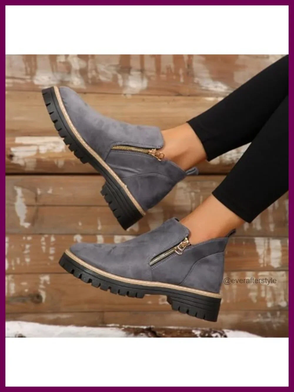 N/A chunky heel